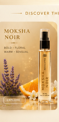 Moksha Noir — Bold, Floral, Warm, Sensual